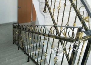 鄂尔多斯铁艺楼梯扶手设计