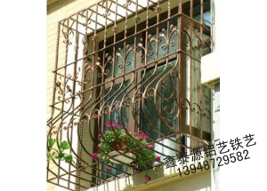 锡林郭勒铁艺护窗安装
