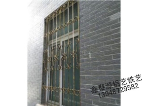 锡林郭勒铁艺护窗安装